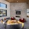 Gray sectional in front of tv