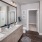 Dual sinks in master bathroom